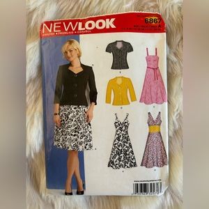Newlook Sewing Pattern 6867 Uncut